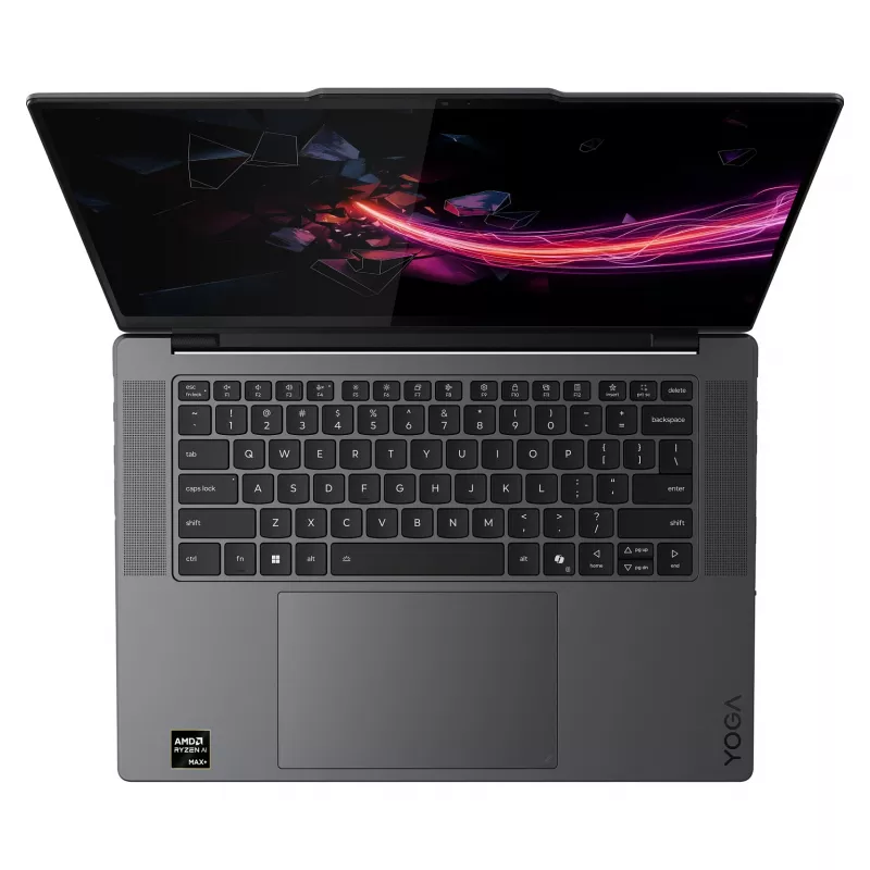Lenovo Yoga 7 Pro 15ASH11 2-in-1 nešiojamasis kompiuteris, 15,3 colio OLED jutiklinis ekranas, AMD Ryzen AI MAX+ 388, 32GB RAM, 1TB SSD, Windows 11 Home, Storm Grey