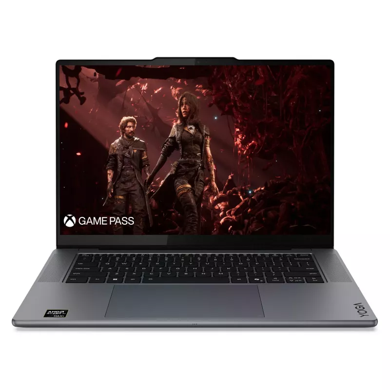 Lenovo Yoga 7 Pro 15ASH11 2-in-1 nešiojamasis kompiuteris, 15,3 colio OLED jutiklinis ekranas, AMD Ryzen AI MAX+ 388, 32GB RAM, 1TB SSD, Windows 11 Home, Storm Grey