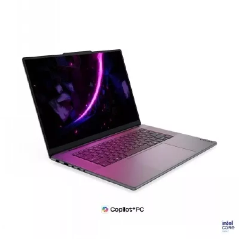Lenovo Yoga Pro 9 16IPH11 16 inch Tandem OLED jutiklinis ekranas nešiojamasis kompiuteris, Intel Core Ultra 9 386H, 64GB RAM, 1TB SSD, NVIDIA GeForce RTX 5070 12GB, Thunder Grey, Windows 11 Pro