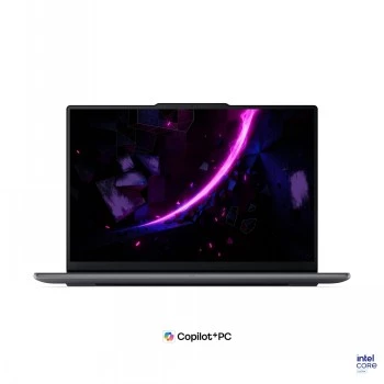 Lenovo Yoga Pro 9 16IPH11 16 inch Tandem OLED jutiklinis ekranas nešiojamasis kompiuteris, Intel Core Ultra 9 386H, 64GB RAM, 1TB SSD, NVIDIA GeForce RTX 5070 12GB, Thunder Grey, Windows 11 Pro