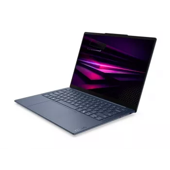 Lenovo Yoga Slim 7 14Q8Y11 Snapdragon nešiojamas kompiuteris, 14 colių OLED WUXGA, Snapdragon X2 Plus, 16GB RAM, 512GB SSD, Cosmic Blue, Windows 11 Home