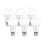 LEPRO 100092-WW-EU-6 A60 E27 7W 800lm 2700K pritemdoma LED lemputė, E klasė, 6 vnt.