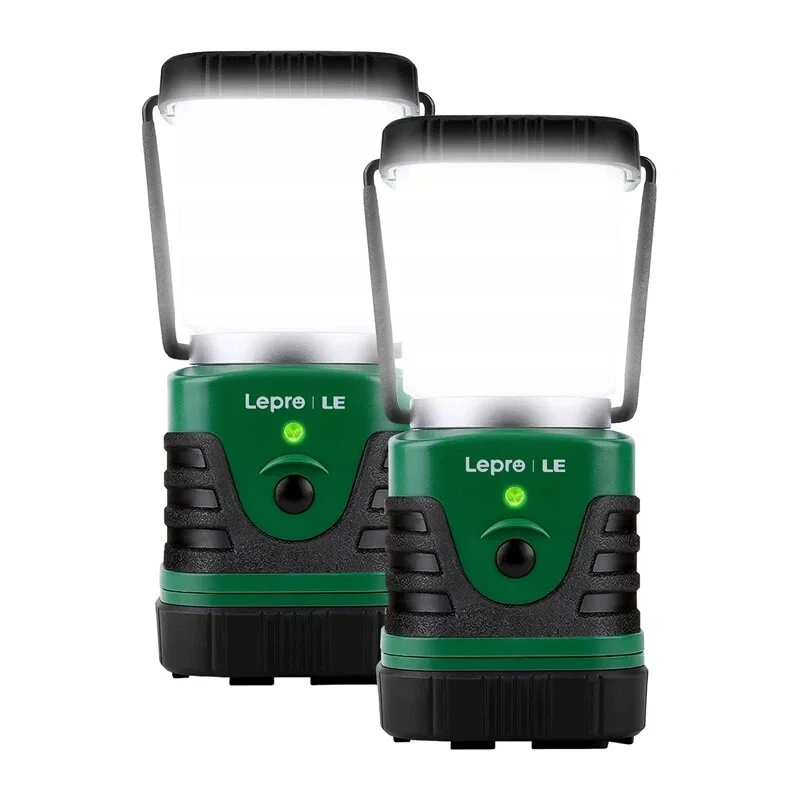 LEPRO 3300008-2 stovyklavimo lempa, 4400mAh, 2 vnt.