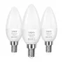 LEPRO 600059-WW-EU-3 LED lemputė E14 C37 4,2W (40W atitikmuo) 470lm 2700K šiltai balta 250° spinduliavimo kampas, 3 vnt. pakuotė