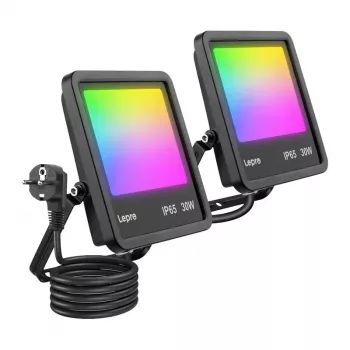 Lepro F1 30W LED prožektorius IP65 3000lm 5000K