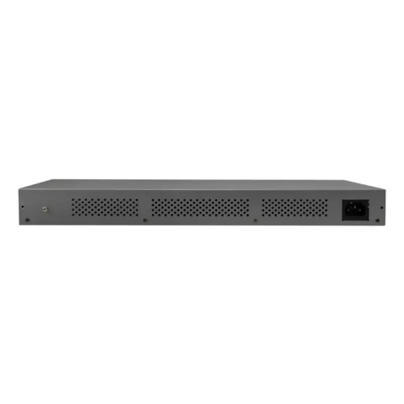 LevelOne GEU-2432 24 prievadų gigabitinio eterneto komutatorius, 4 režimų DIP jungiklis, 19 colių stelažinis, nevaldomas, metalinis korpusas