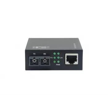 LevelOne Smart Gigabit RJ45 į SC medijos keitiklis, vienmodis pluoštas, 1310 nm, 20 km, 1000 Mbps
