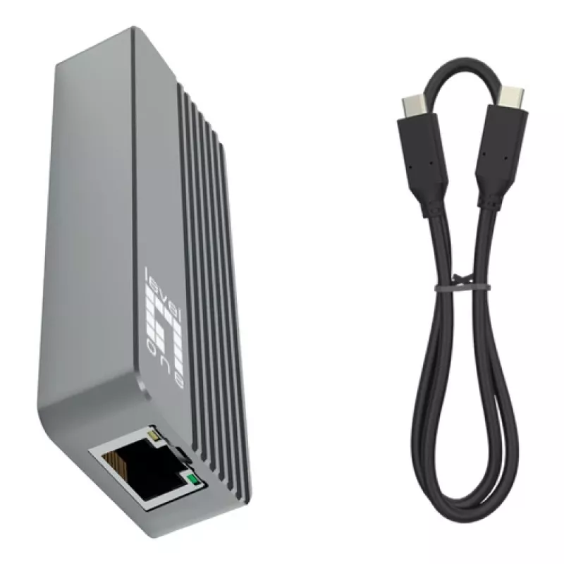 LevelOne USB-0410 USB 3.2 Gen 1 Type-A į Gigabit Ethernet adapteris