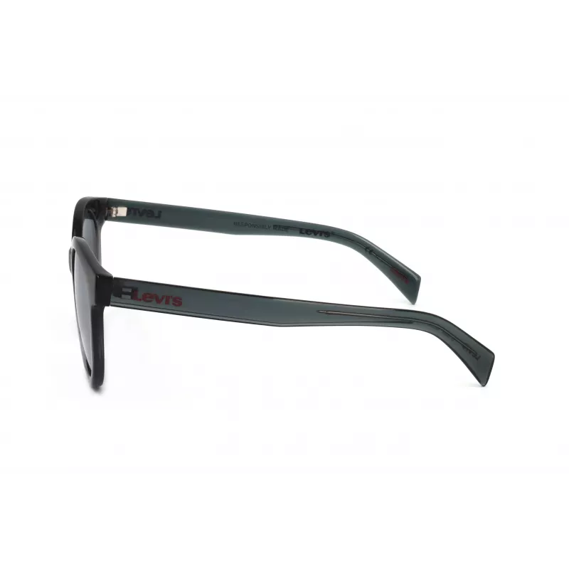 LEVI'S LV-1009-S-KB7 Unisex stačiakampiai akiniai nuo saulės Havana 50 mm