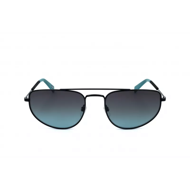 LEVI'S LV-1018-S-807 Unisex akiniai, juodas rėmelis, pilki lęšiai, 59 mm