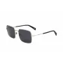 LEVI'S LV-1019-S-IR Unisex akiniai nuo saulės - Juodas rėmelis, pilki lęšiai, 57 mm