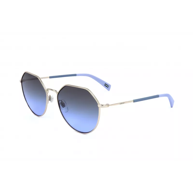 LEVI'S LV-1020-S-3YG Unisex akiniai nuo saulės Havana Brown Rectangular 57mm