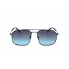 LEVI'S LV-1021-S-807 Unisex akiniai nuo saulės - juodas acetatinis rėmelis, pilki polikarbonatiniai lęšiai, 58 mm