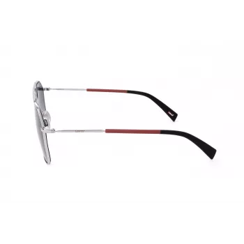 Levi's LV-1021-S-RD Unisex akiniai nuo saulės - juodas rėmelis, pilki lęšiai, 58 mm