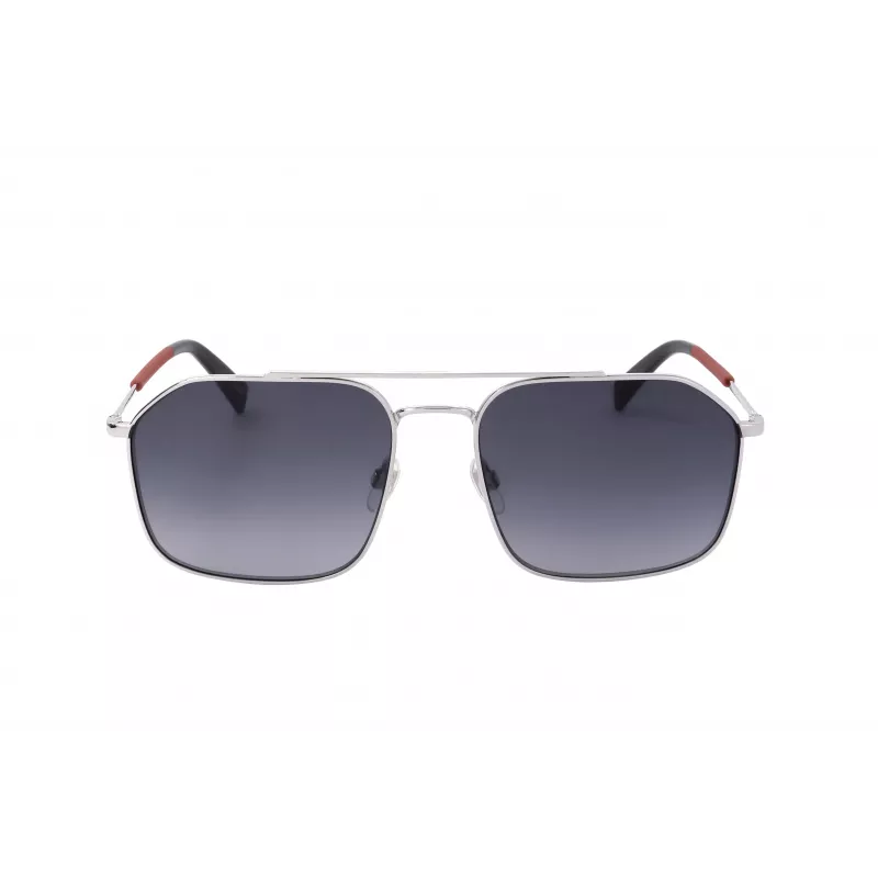 Levi's LV-1021-S-RD Unisex akiniai nuo saulės - juodas rėmelis, pilki lęšiai, 58 mm