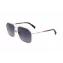 Levi's LV-1021-S-RD Unisex akiniai nuo saulės - juodas rėmelis, pilki lęšiai, 58 mm