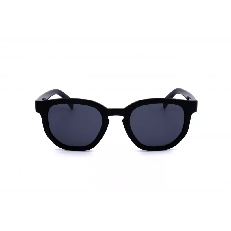 LEVI'S LV-1022-S-807 Unisex kvadratiniai akiniai nuo saulės juodi/pilki 51mm