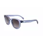 LEVI'S LV-1022-S-PJP Unisex stačiakampiai akiniai nuo saulės - Havana acetato rėmelis, žali poliarizuoti lęšiai, 51 mm