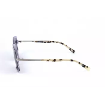 LEVI'S LV-5018-S-WOI Moteriški akiniai nuo saulės Havana acetato rėmelis rudi gradientiniai lęšiai 54mm