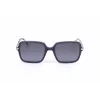 LEVI'S LV-5018-S-WOI Moteriški akiniai nuo saulės Havana acetato rėmelis rudi gradientiniai lęšiai 54mm