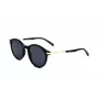 LEVI'S LV-5021-S-807 Moteriški kvadratiniai akiniai nuo saulės juodi/pilki 51mm