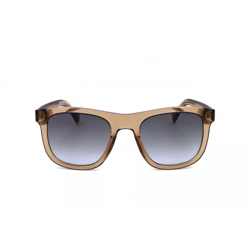 LEVI'S LV1023S09GB Unisex akiniai nuo saulės - Matinė juoda, pilki lęšiai, 53 mm