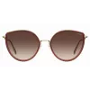 Levi's LV5011S09QF7H Moteriški akiniai nuo saulės Havana Acetate Brown Gradient 56/17/145 mm