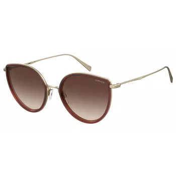 Levi's LV5011S09QF7H Moteriški akiniai nuo saulės Havana Acetate Brown Gradient 56/17/145 mm