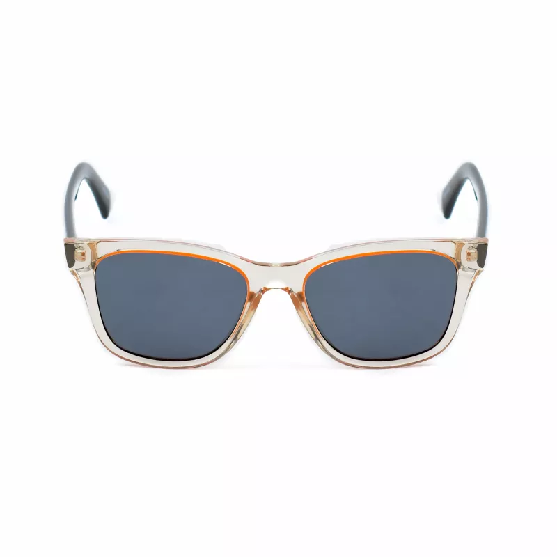 LEVIS LV1002S40GF3I Unisex akiniai nuo saulės – juodas rėmelis, pilki lęšiai, 53 mm