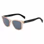 LEVIS LV1002S40GF3I Unisex akiniai nuo saulės – juodas rėmelis, pilki lęšiai, 53 mm