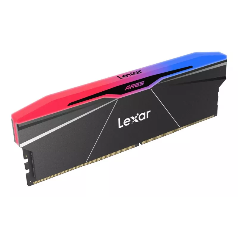 Lexar 32GB DDR5-6000 Desktop Memory Kit (2x16GB) CL30 Black/Red RGB