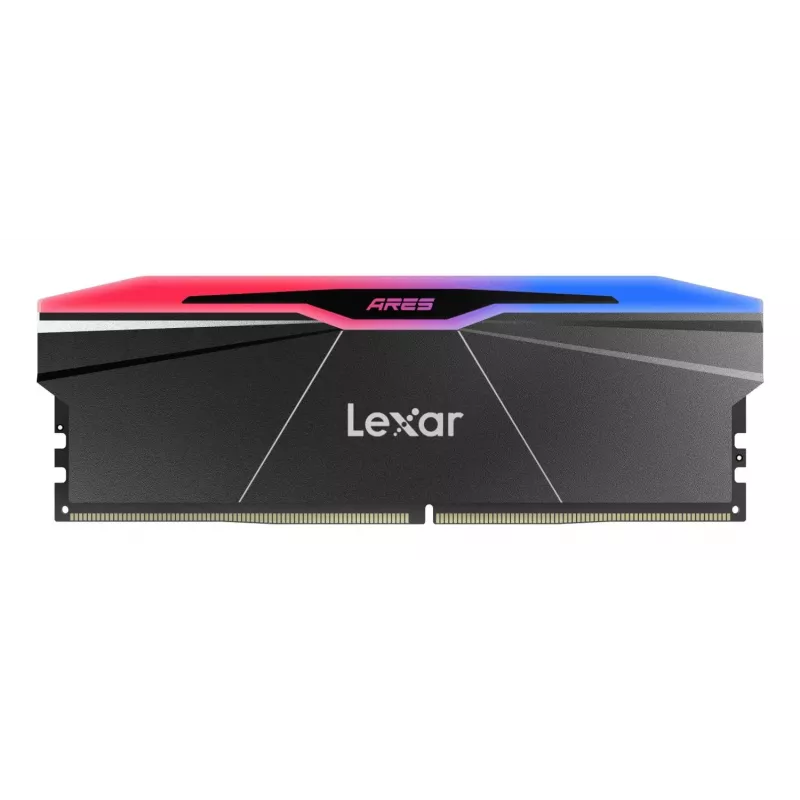Lexar 32GB DDR5-6000 Desktop Memory Kit (2x16GB) CL30 Black/Red RGB
