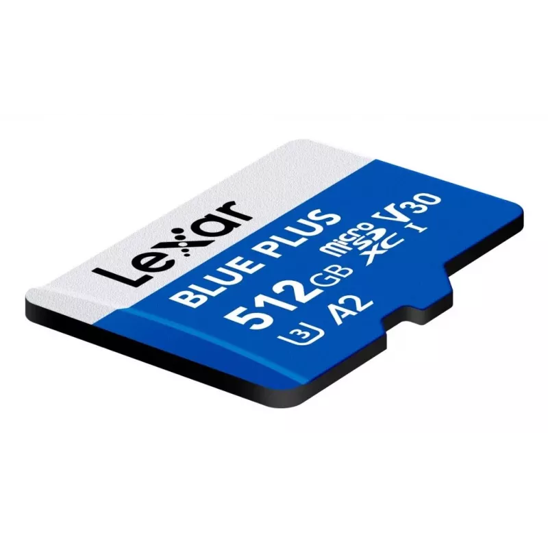 Lexar 512GB microSDXC UHS-I U3 V30 A2 atminties kortelė
