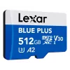 Lexar 512GB microSDXC UHS-I U3 V30 A2 atminties kortelė