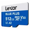 Lexar 512GB microSDXC UHS-I U3 V30 A2 atminties kortelė