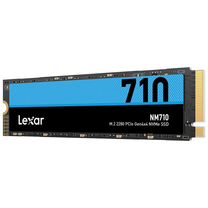 LEXAR NM710 500GB M.2 2280 PCIe Gen4x4 NVMe SSD - 5000MB/s Read, 2600MB/s Write