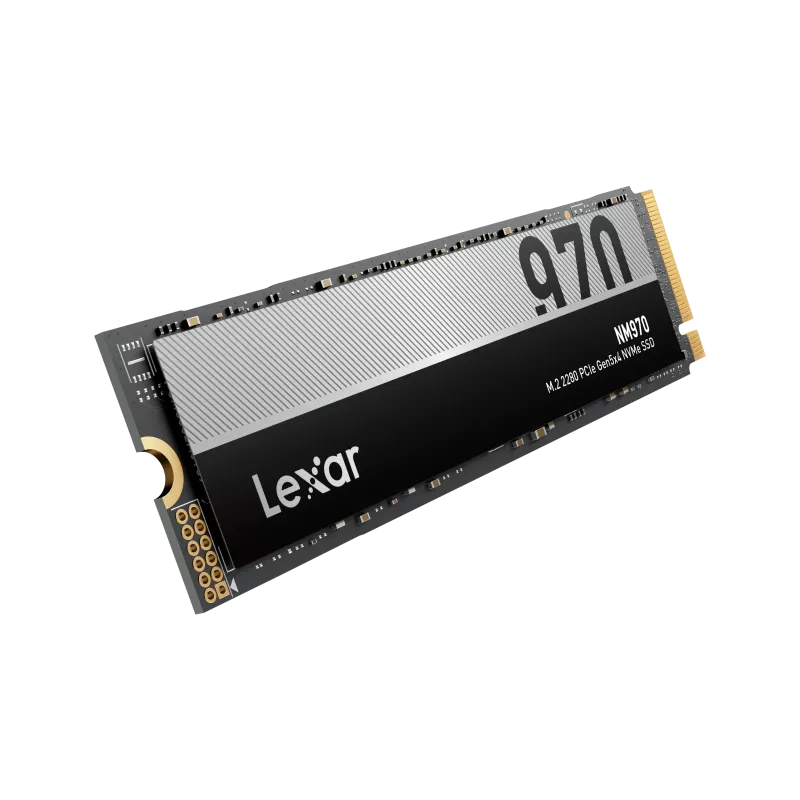 Lexar NM970 2TB PCIe Gen5x4 M.2 2280 NVMe SSD - 11000MB/s Read, 10000MB/s Write