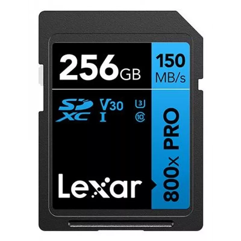 Lexar Professional 800x Pro SDXC 256GB atminties kortelė