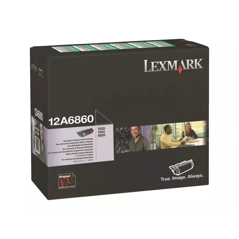 Lexmark Black Original Toner Cartridge LRP