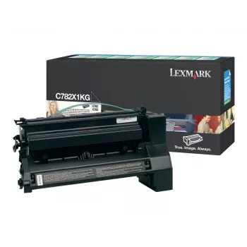Lexmark C782X1KG juodo tonero kasetė - skirta C782dn, C782dtn, C782n, X782e, X782e MFP, X782e Page Plus Solution