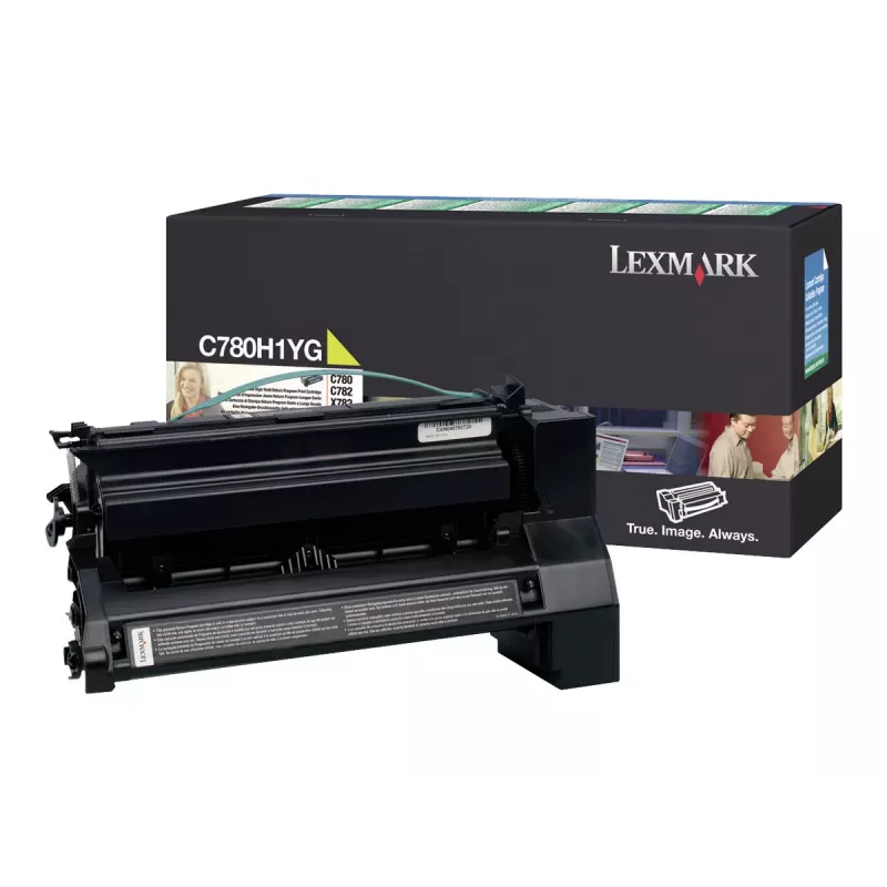 Lexmark High Yield - Geltona - Original
