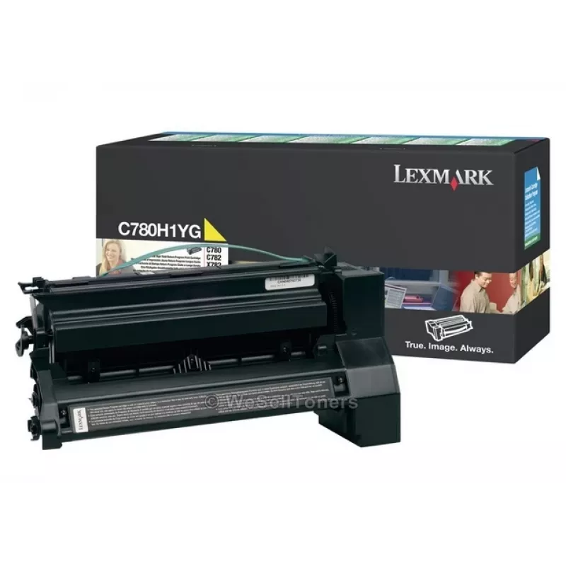 Lexmark High Yield - Geltona - Original