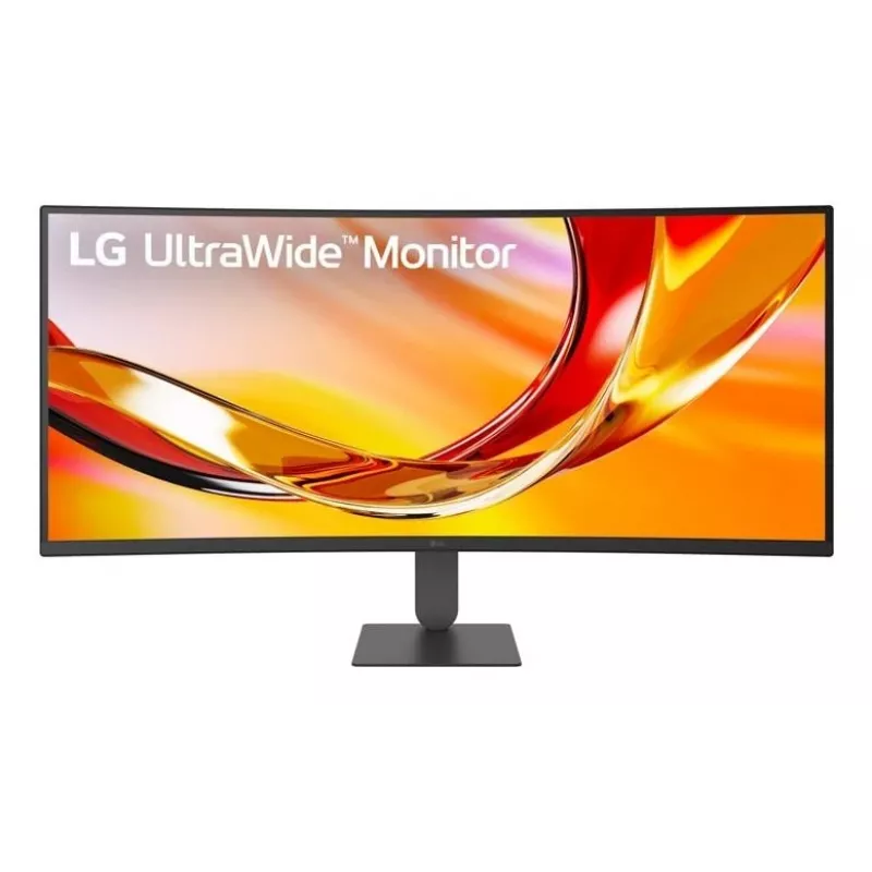 LG 34U640B-B 34 colių itin platus WQHD lenktas IPS monitorius su HDR10, 100Hz, USB-C (PD 65W)