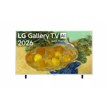 LG 55LX7B6LA 55 colių (139 cm) 4K OLED evo Gallery QNED Smart TV | webOS 24 | α11 AI procesorius | 120Hz | Dolby Vision ir Atmos | 4x HDMI 2.1 | Wi-Fi 6E