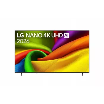 LG 85NU800B3LA 85 colių 4K UHD išmanusis televizorius su webOS, AI procesoriumi, juodos spalvos
