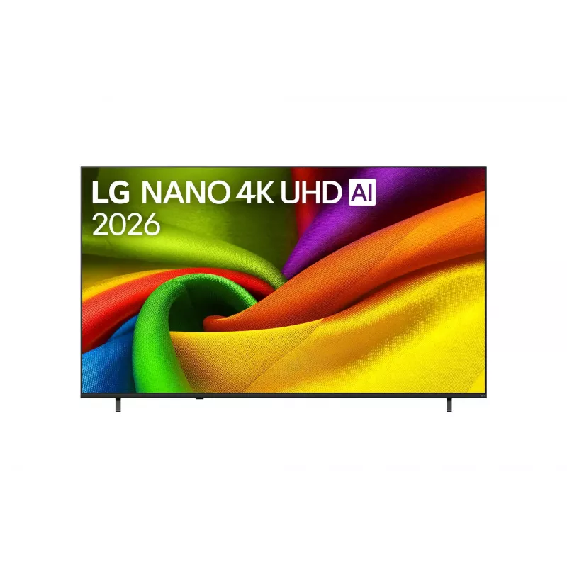 LG 85NU800B3LA 85 colių 4K UHD išmanusis televizorius su webOS, AI procesoriumi, juodos spalvos