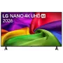 LG 85NU800B3LA 85 colių 4K UHD išmanusis televizorius su webOS, AI procesoriumi, juodos spalvos