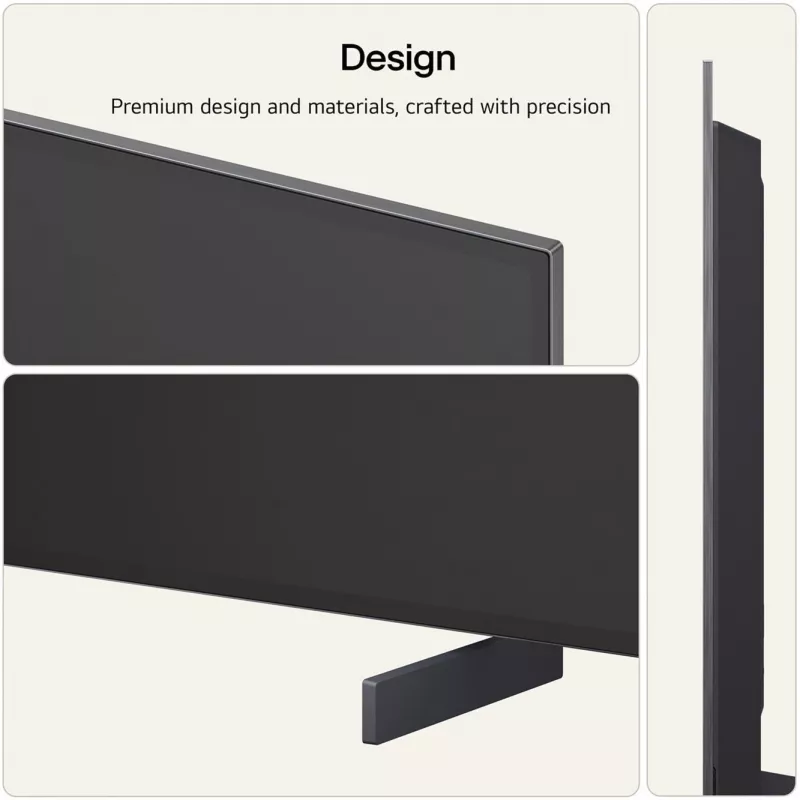 LG Electronics OLED42C6ELB 42 colių 4K OLED televizorius, juodas, 120Hz, trigubas imtuvas, webOS išmanusis televizorius