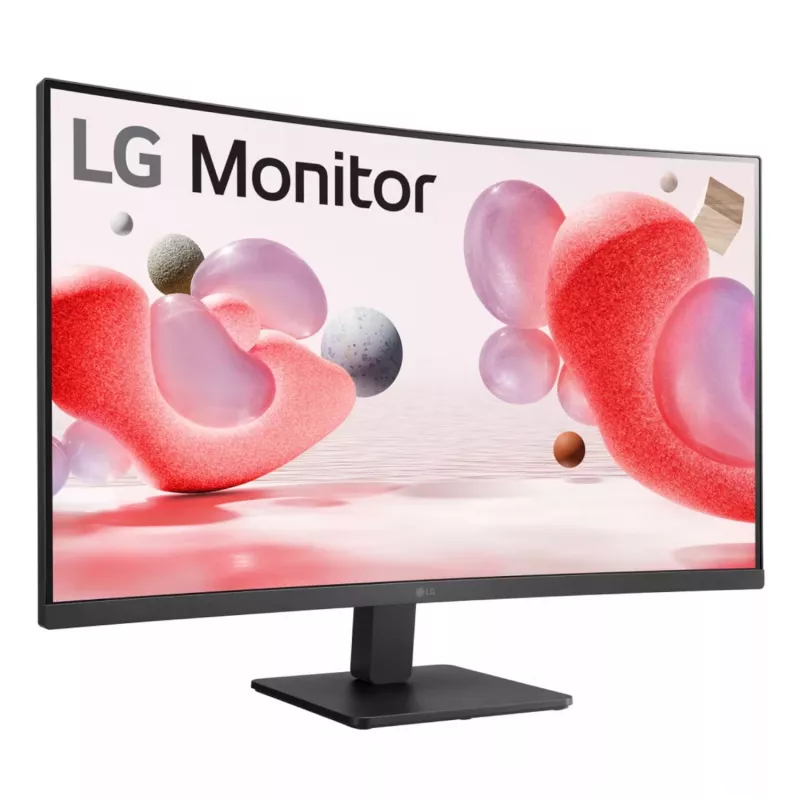 LG Essential 32 col. FHD VA lenktas monitorius 100Hz su FreeSync - juodas