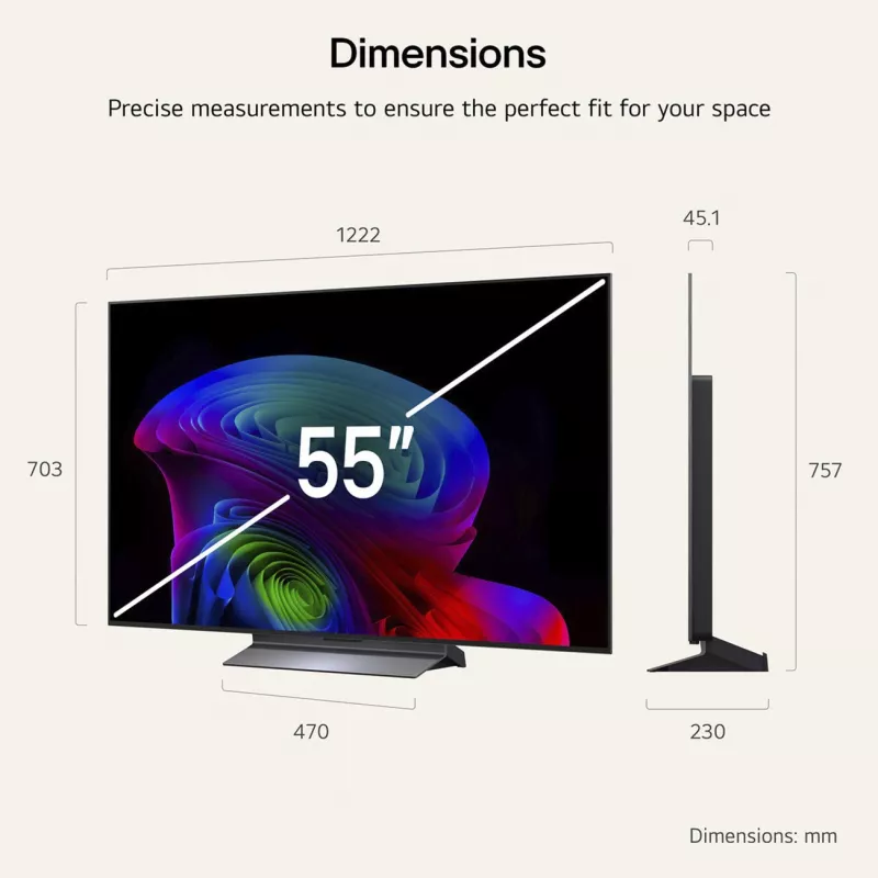 LG OLED55C6ELB.AEUD 55 colių 4K OLED televizorius, juodas, lenktas ekranas, trigubas imtuvas, 120Hz, webOS 3.0